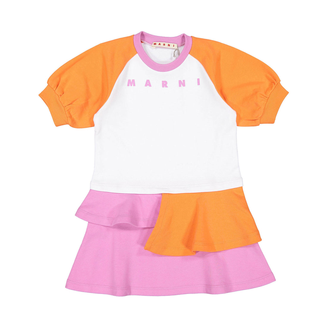 Marni Colour-Block Cotton Dress