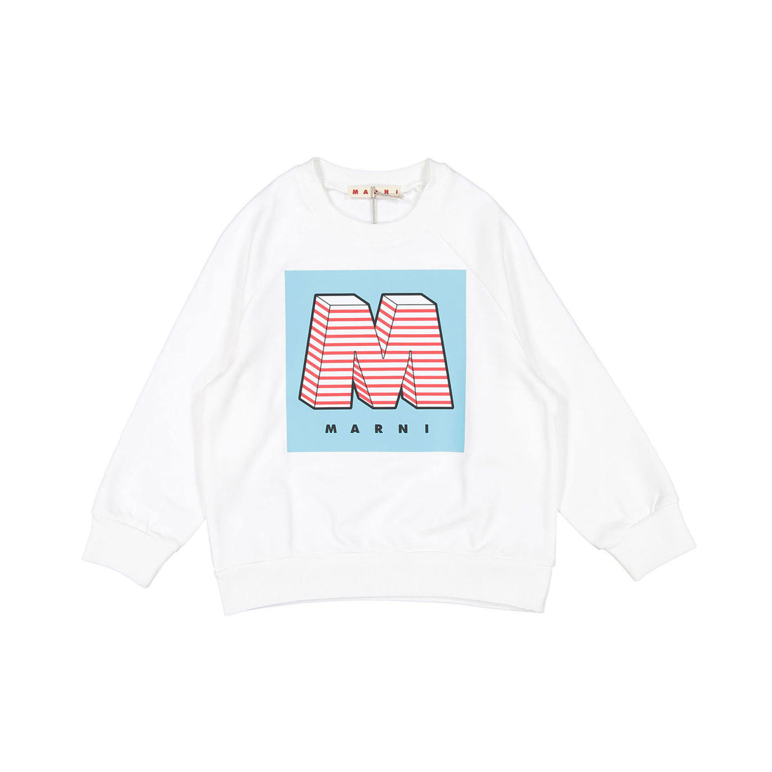 Marni White "M" Sweatshirt