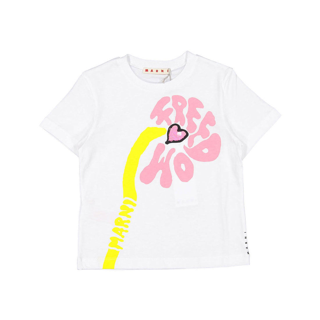 Marni Cotton Jersey Freedom T-Shirt
