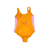 Marni Logo Print Stretch Fabric One-Piece Swimsuit