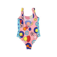 Marni Ombrelloni Print Stretch Fabric One-Piece Swimsuit