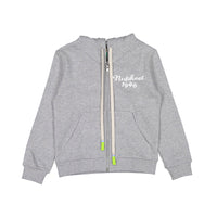 Nupkeet Grey Knit Hoodie