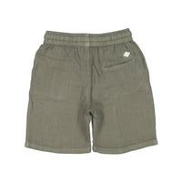 Nupkeet Olive Bermuda Pocket Shorts