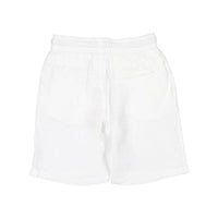 Nupkeet White Bermuda Pocket Shorts