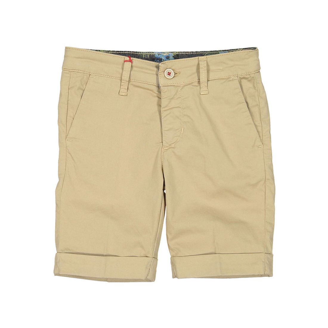 Nupkeet Camel Bermuda Shorts