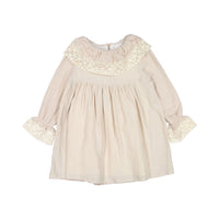 By Nine Beige Charlotte Dress