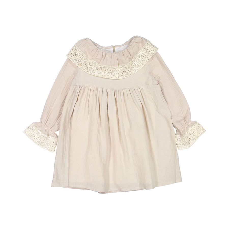 By Nine Beige Charlotte Dress