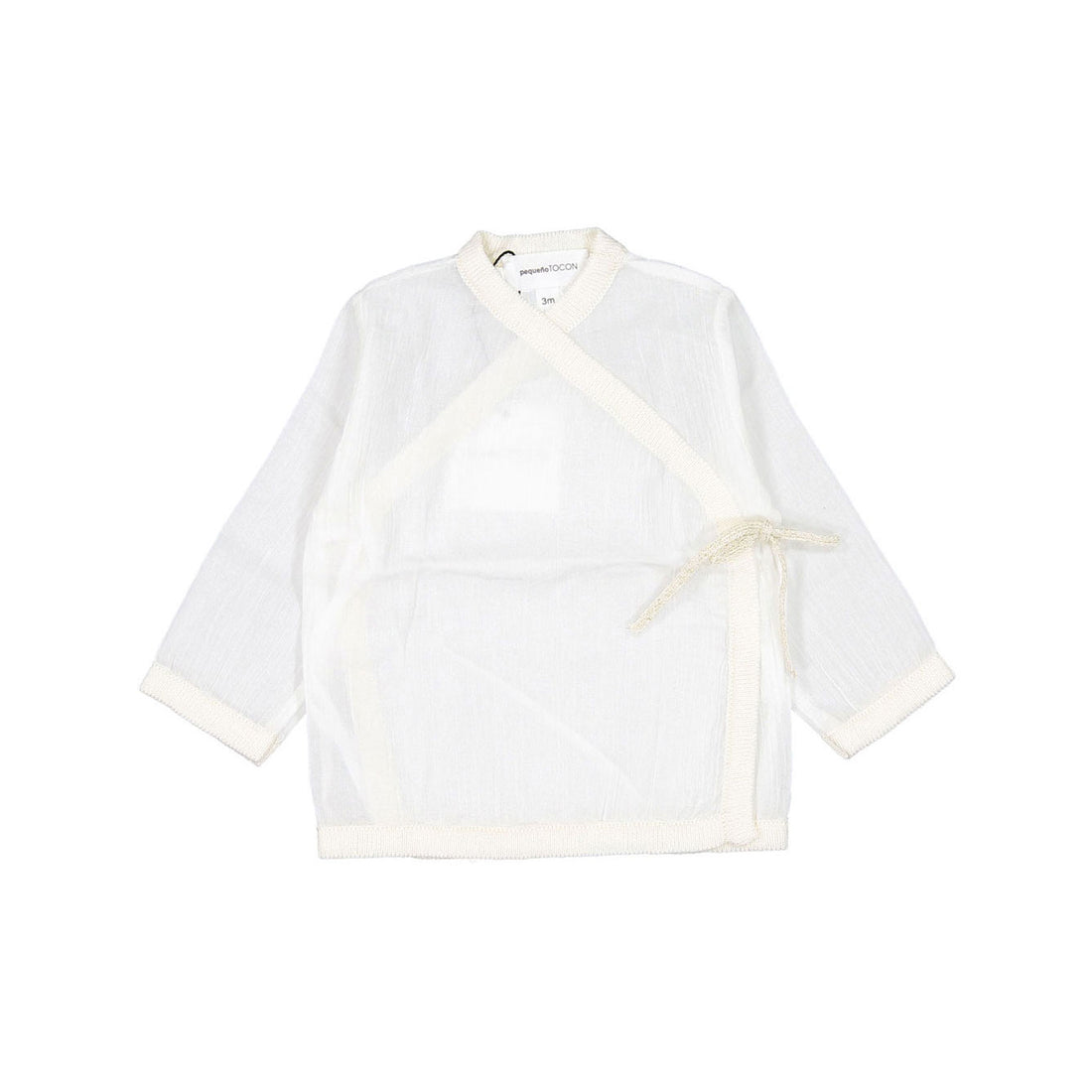Pequeno TOCON Natural Baby Wrap Blouse