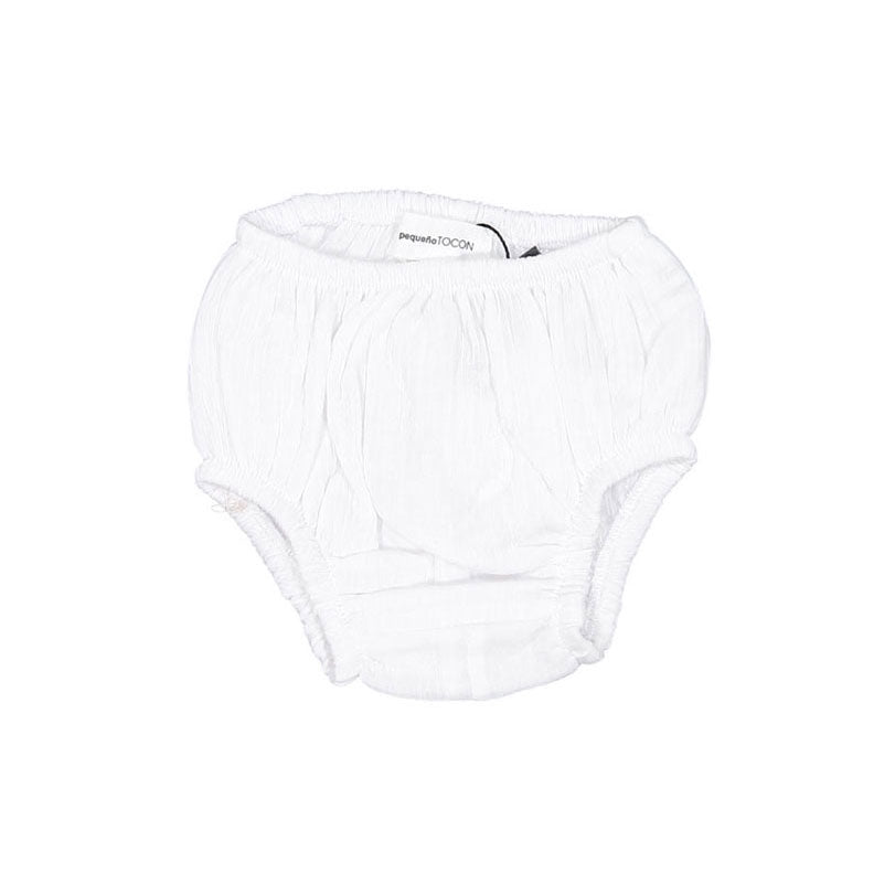 Pequeno TOCON White Baby Bloomer