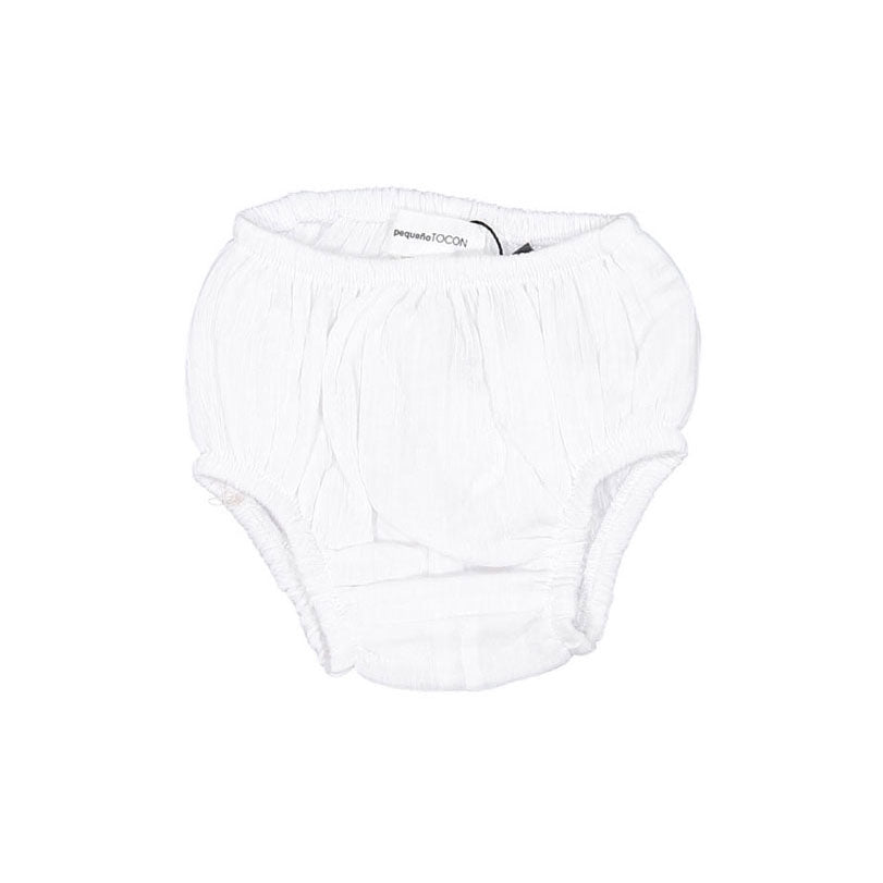 Pequeno TOCON White Baby Bloomer