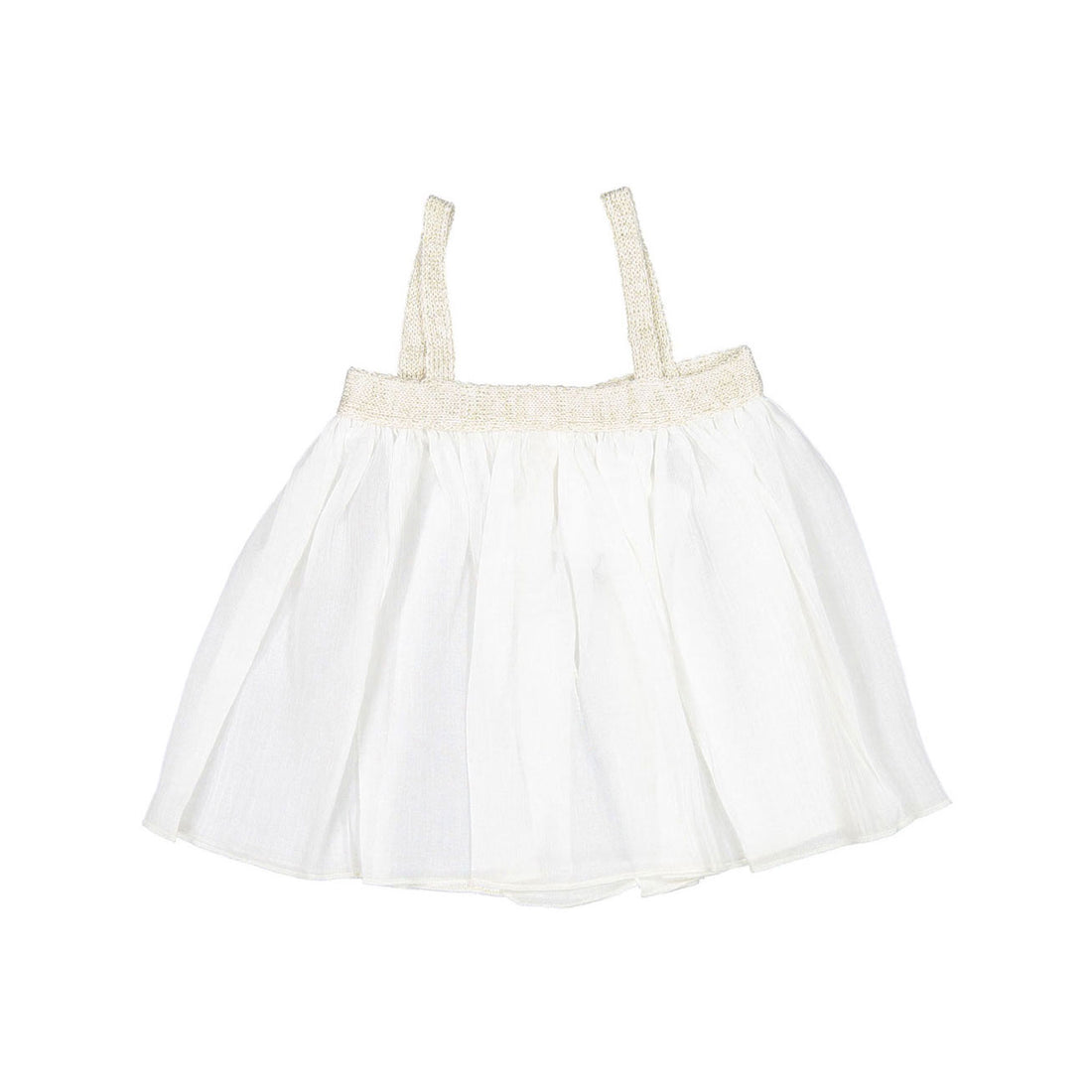 Pequeno TOCON Natural Baby Tank Blouse Dress