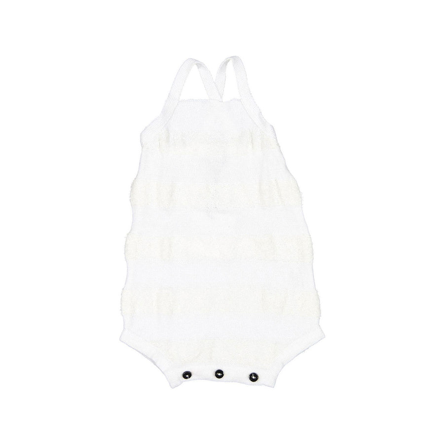 Pequeno TOCON Natural/White Baby One Piece Braces