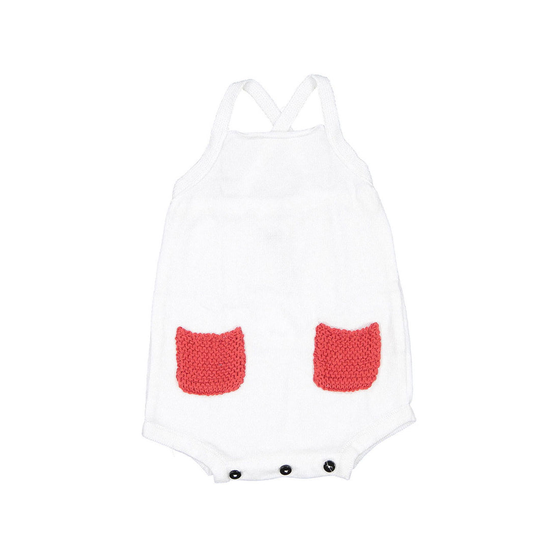 Pequeno TOCON Red Pocket Baby One Piece Braces Pocket
