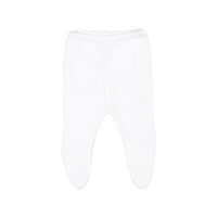 Pequeno TOCON White Baby Pants With Feet