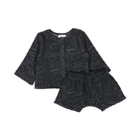 Pequeno TOCON Coal Baby Pants Short Jackard