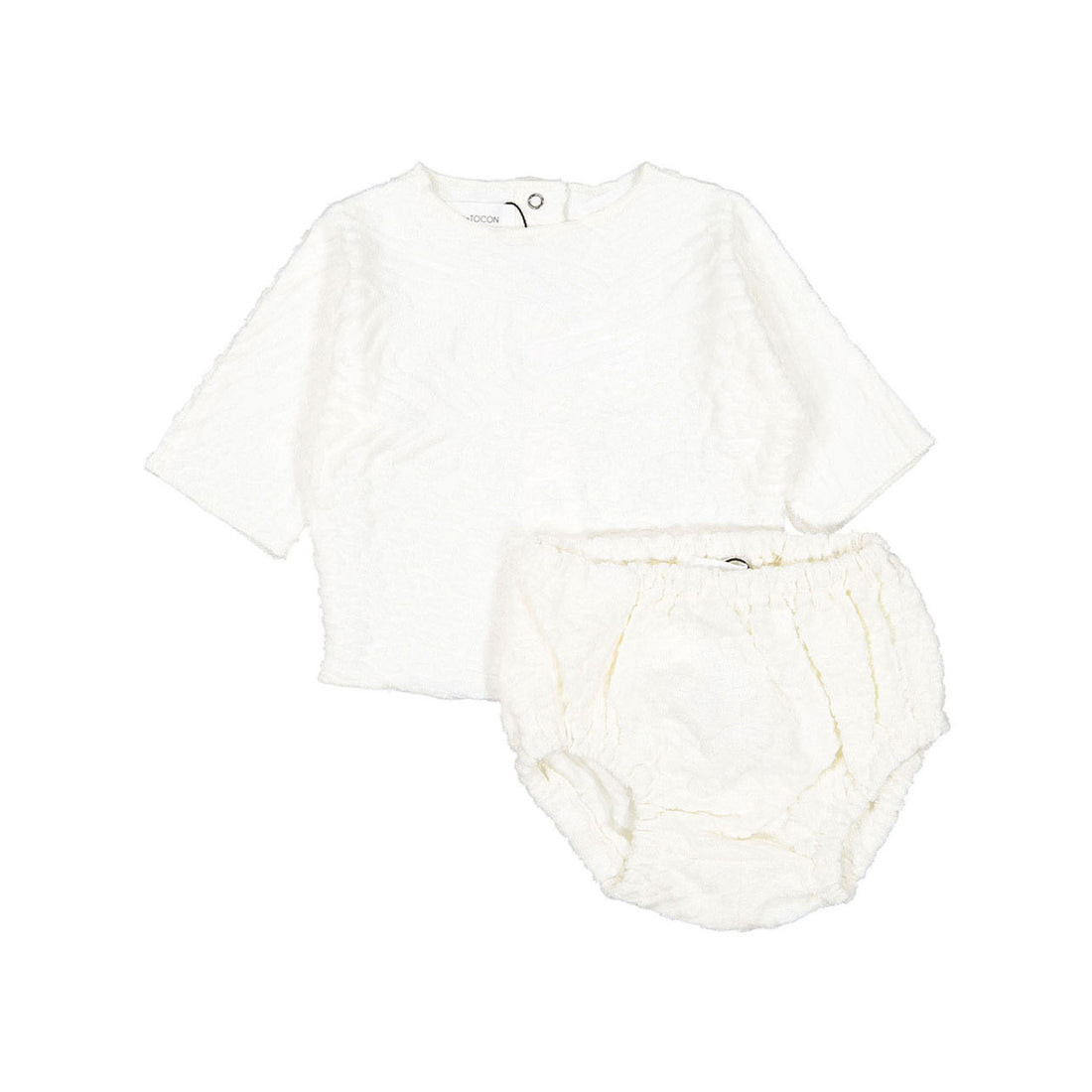Pequeno TOCON Natural Baby Jersey Murcielago Jackard