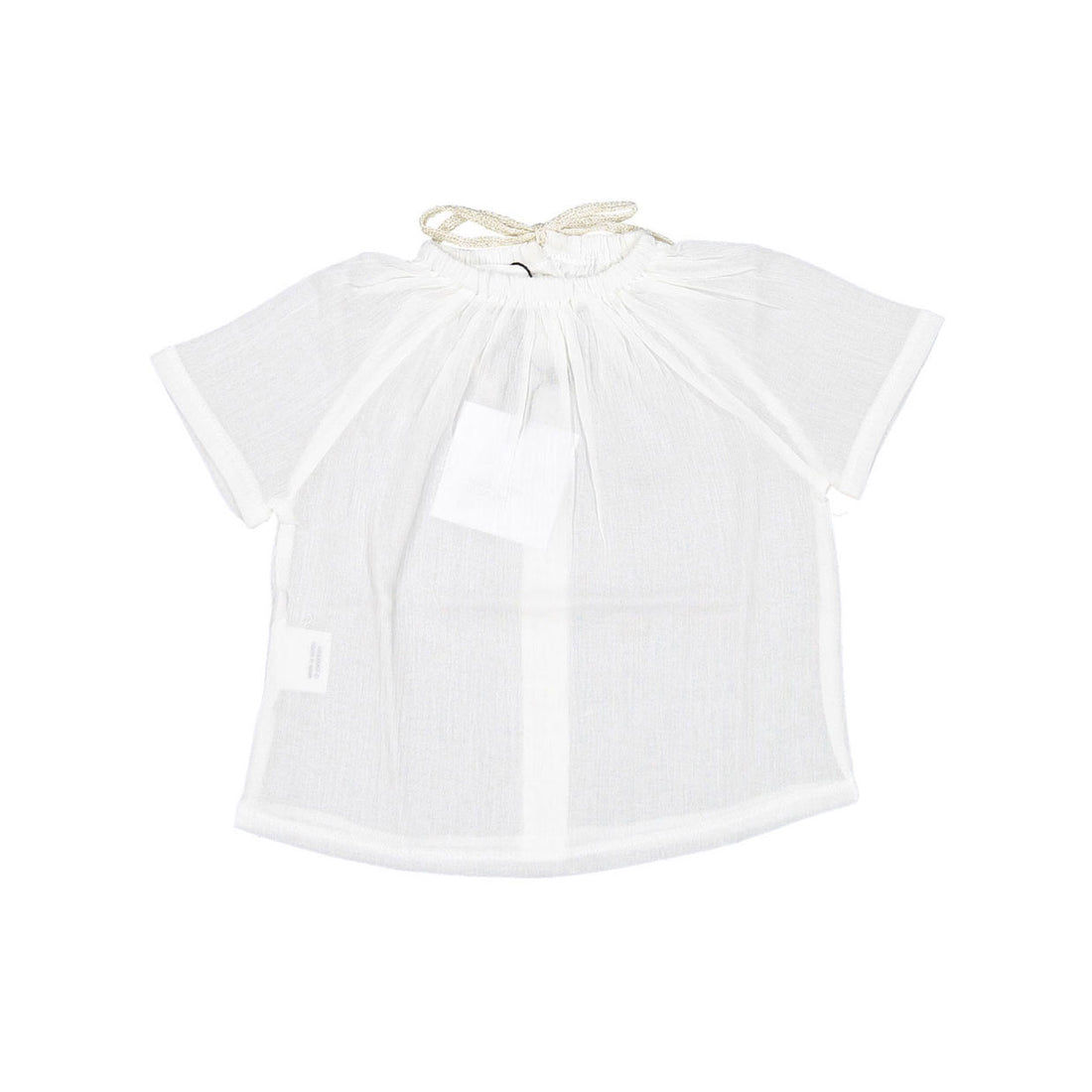 Pequeno TOCON Natural Baby Short Sleeve Blouse
