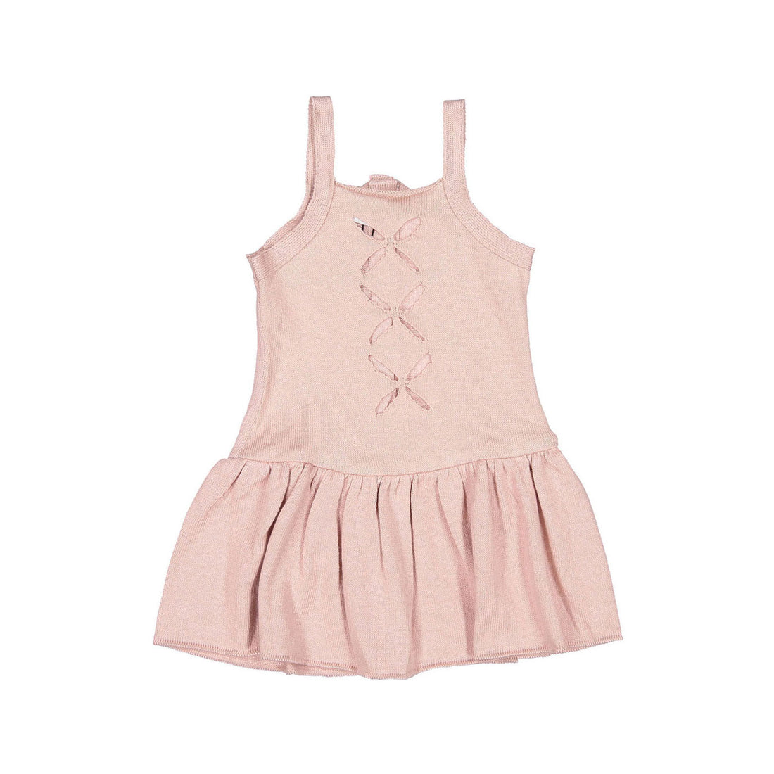 Pequeno TOCON Pink Baby Dress Sweater