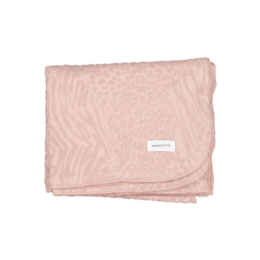 Pequeno TOCON Pink Baby Blanket Jackard