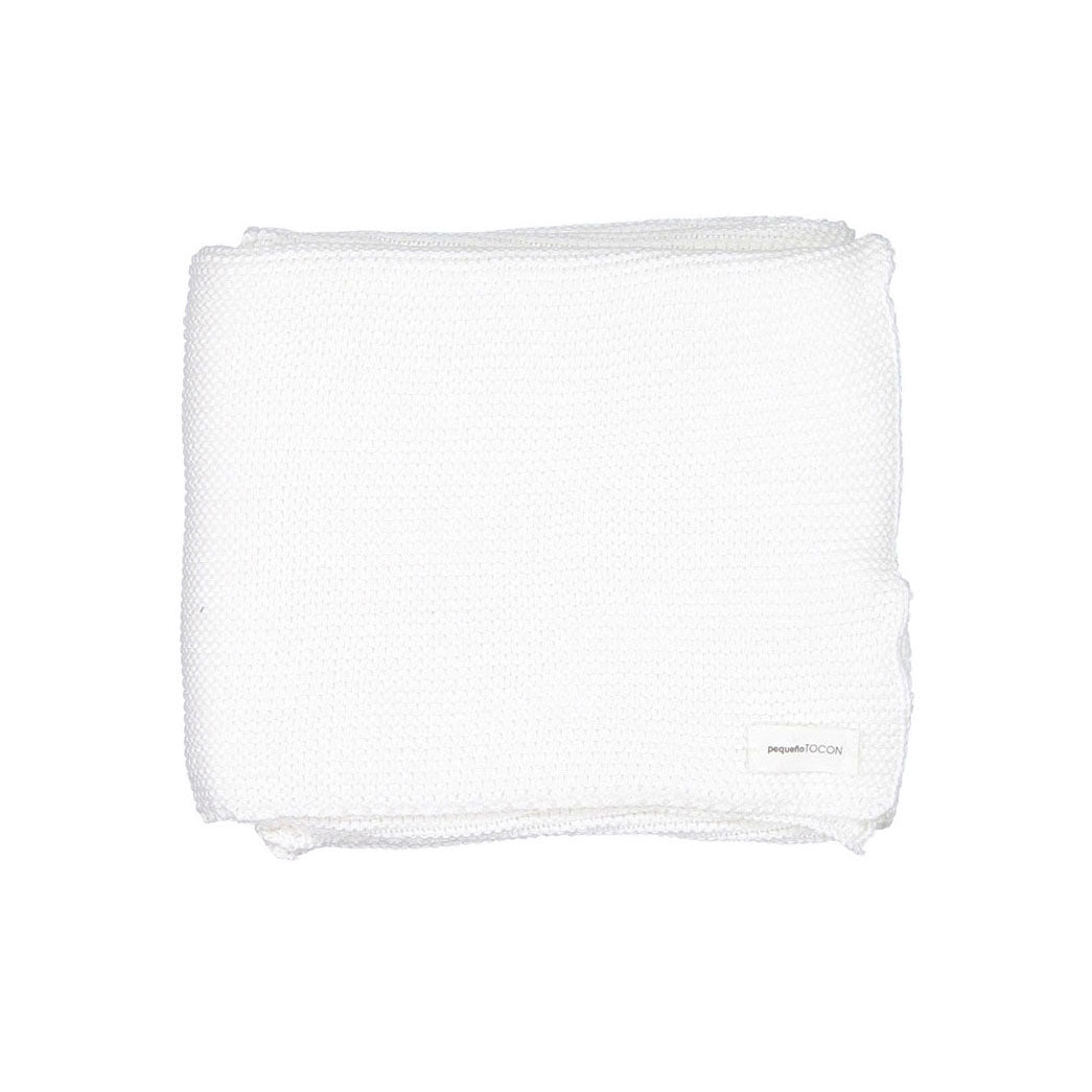 Pequeno TOCON White Baby Blanket