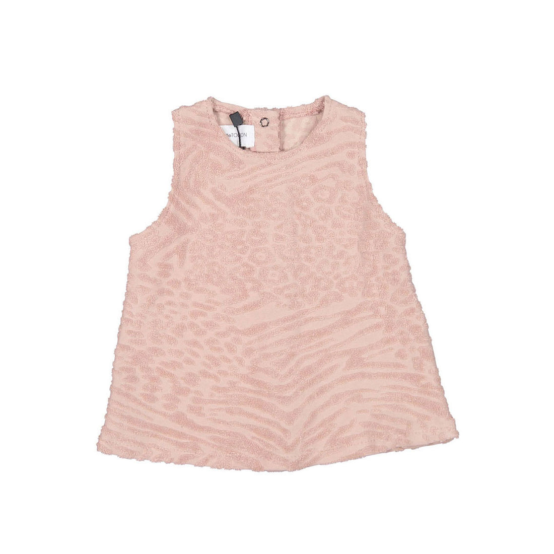 Pequeno TOCON Pink Baby Dress Jackard