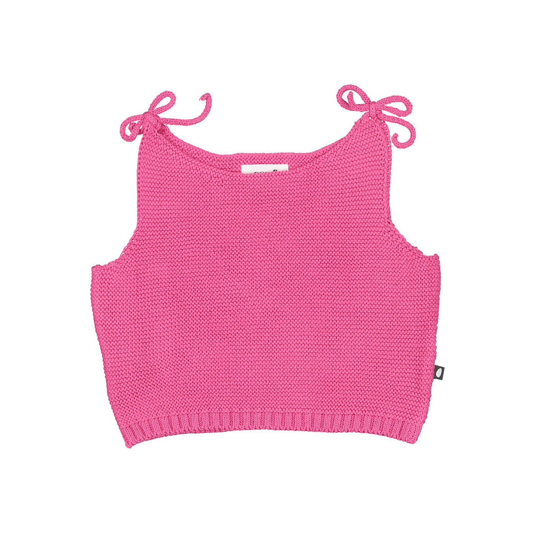 Oeuf Tie Strap Top - Geranium