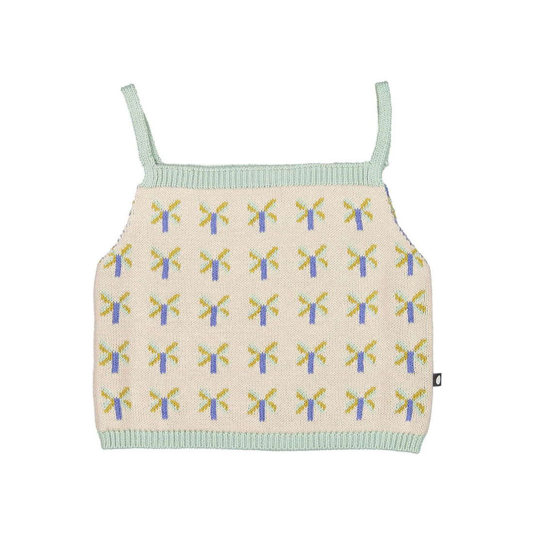 Oeuf Knit Clover Tank - Celadon/Knit Clover