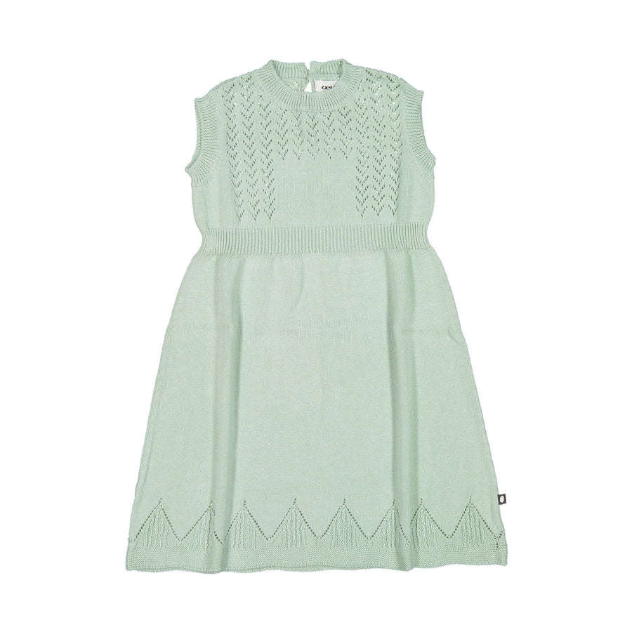 Oeuf Pointelle Tank Dress - Celadon
