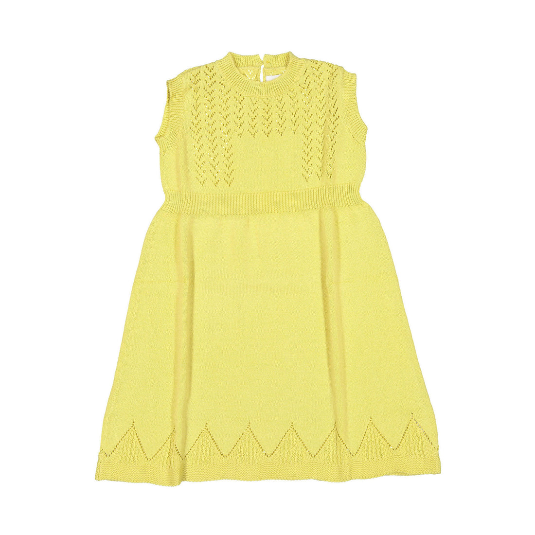 Oeuf Pointelle Tank Dress - Citron