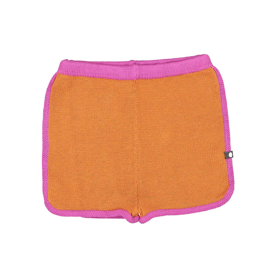 Oeuf 70'S Shorts - Papaya/Fuschia