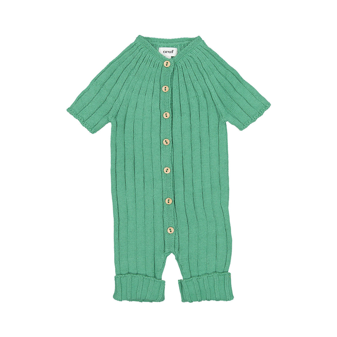 Oeuf Everyday Romper - Fern