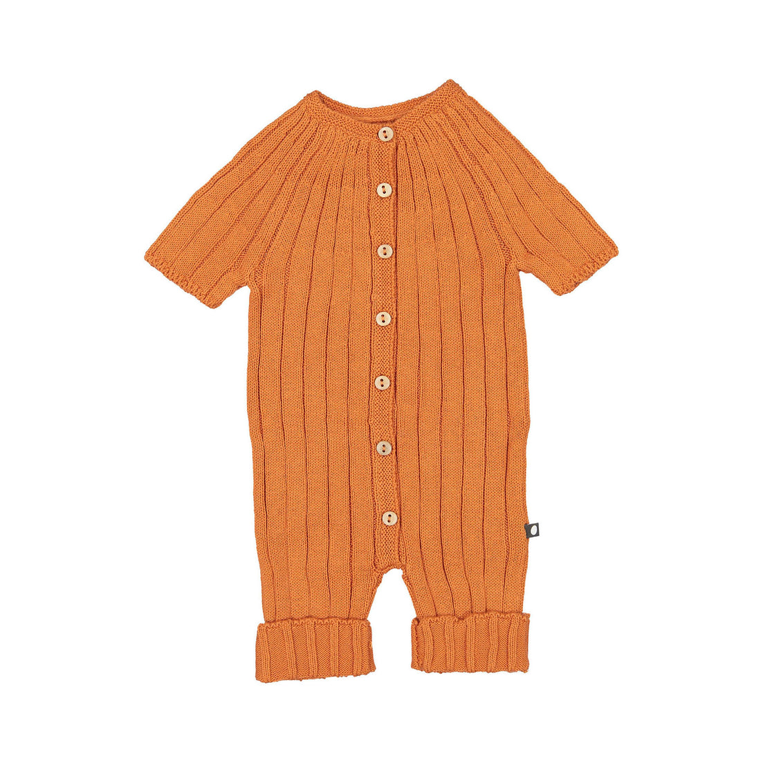 Oeuf Everyday Romper - Papaya
