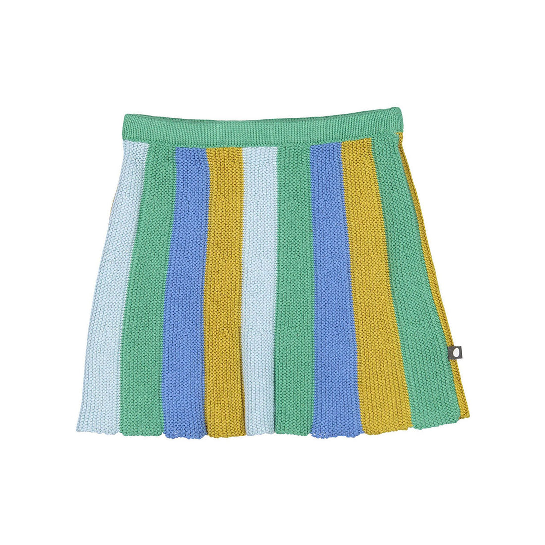 Oeuf Striped Skirt - Fern/Multii Stripes