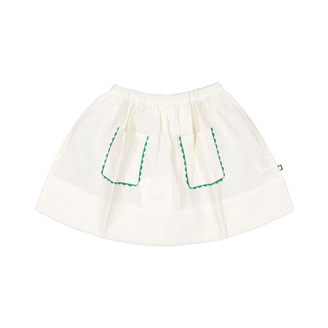 Oeuf Ric Rac Skirt - Gardenia
