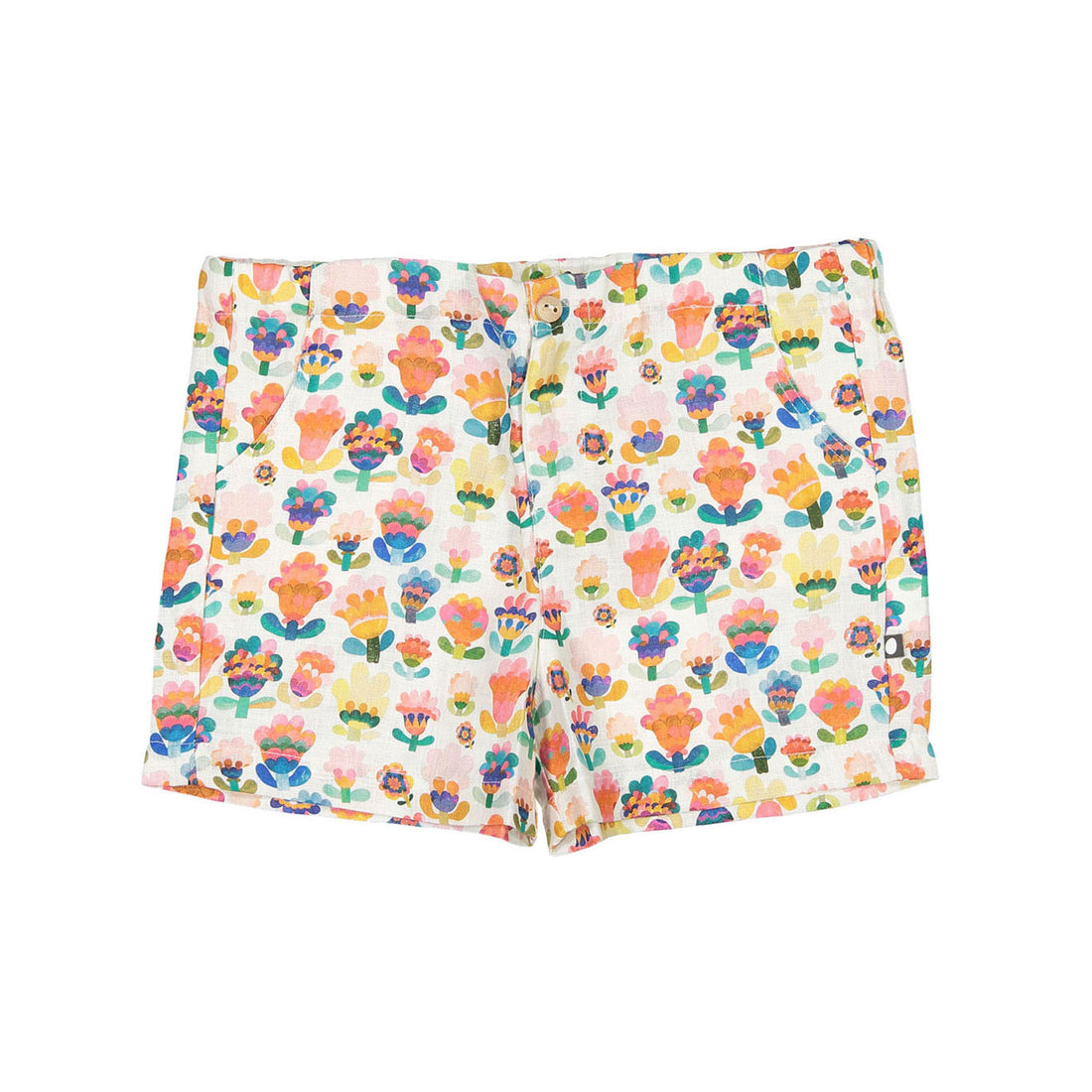 Oeuf Shorts - Multii/Large Flower