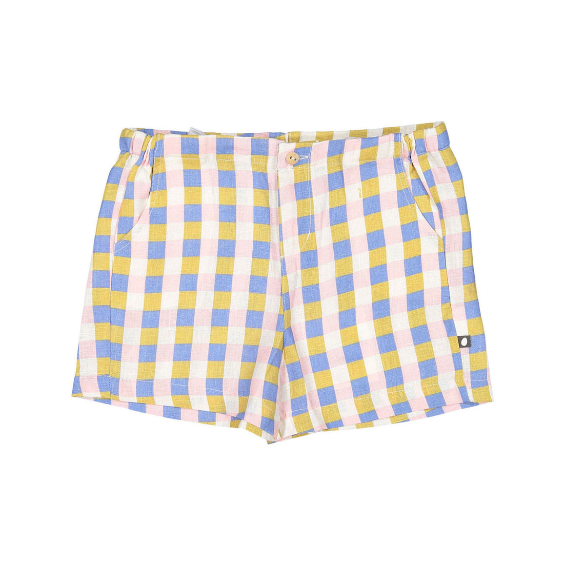 Oeuf Shorts - Hemp/Gingham