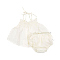 Oeuf Baby Smocked Set - Gardenia