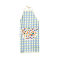 Oeuf Apron Set - Moss/Gingham