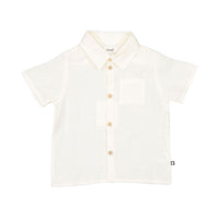 Oeuf Button Down Shirt - Gardenia
