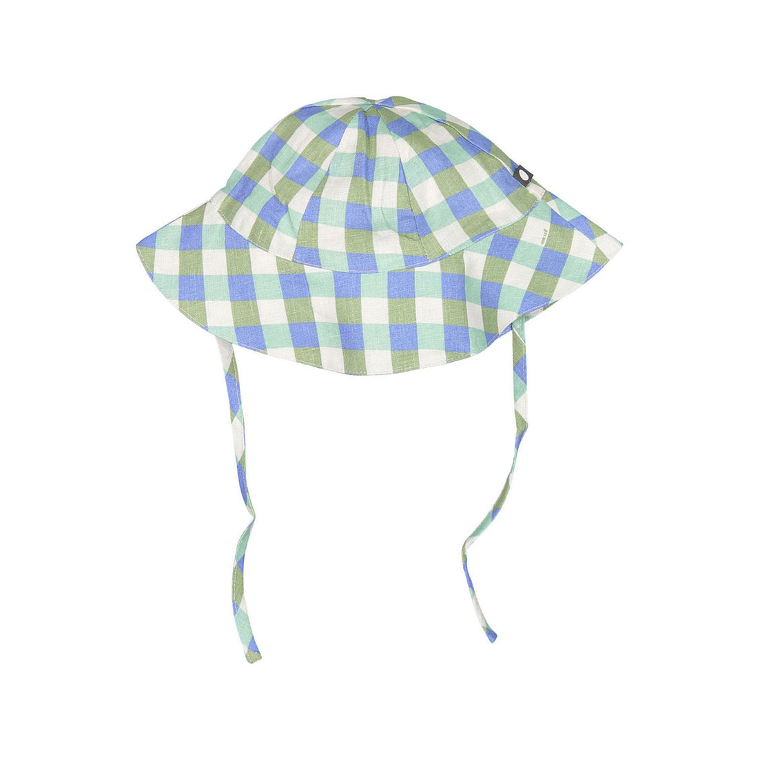 Oeuf Baby Hat - Moss/Gingham