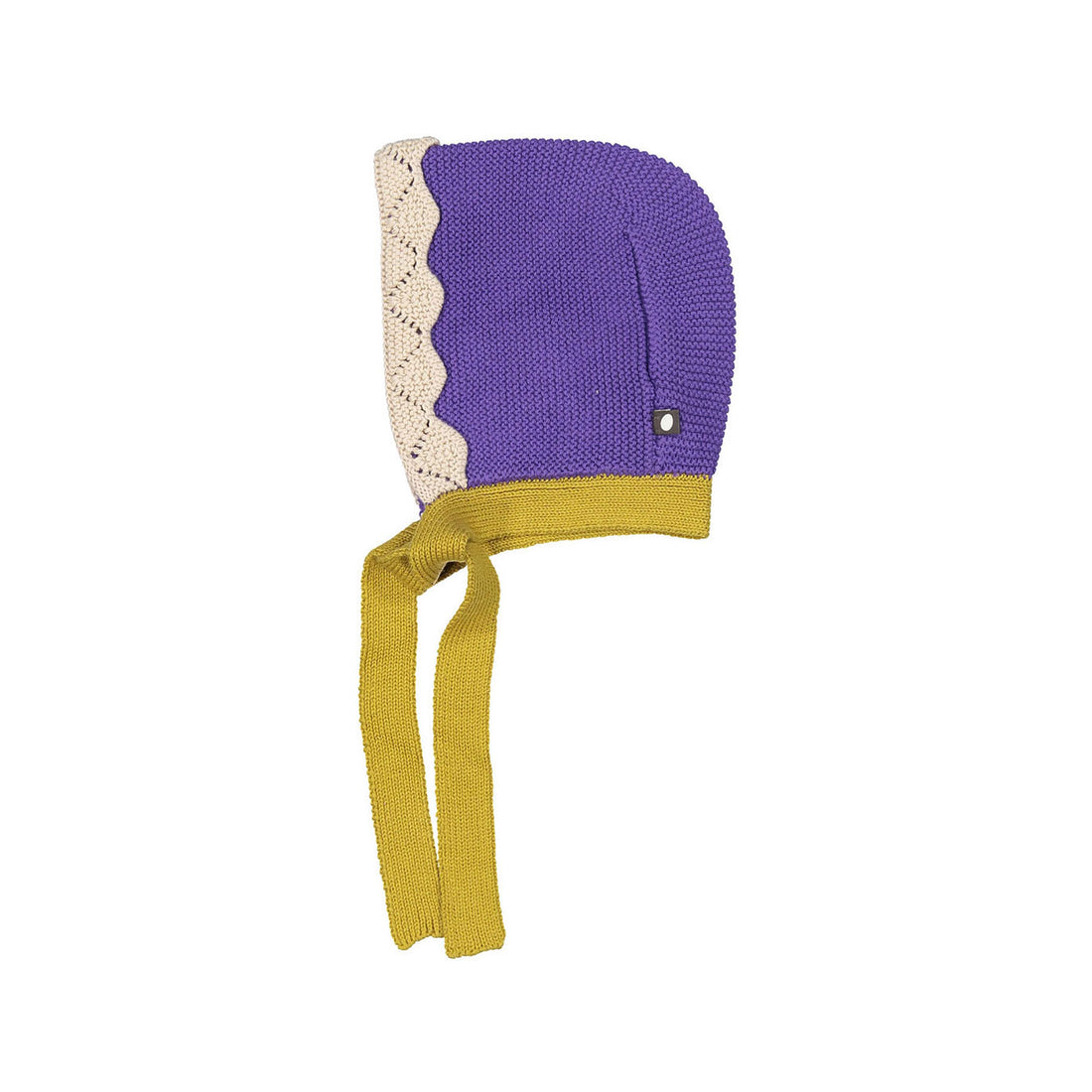 Oeuf Flower Bonnet - Violet/Eggshell