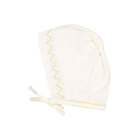 Oeuf Crs Stitch Hat - Gardenia/Hemp