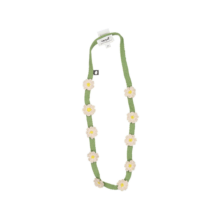Oeuf Flower Necklace - Eggshell/Dandelion
