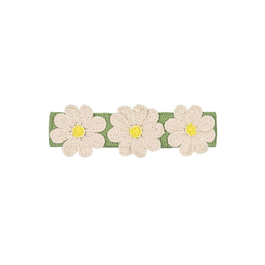Oeuf Flower Headband - Eggshell/Dandelion