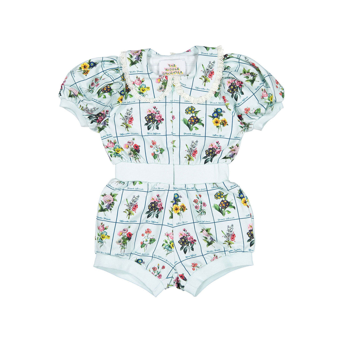 The Middle Daughter Floral Cards Outdoorsy Jumpsuit