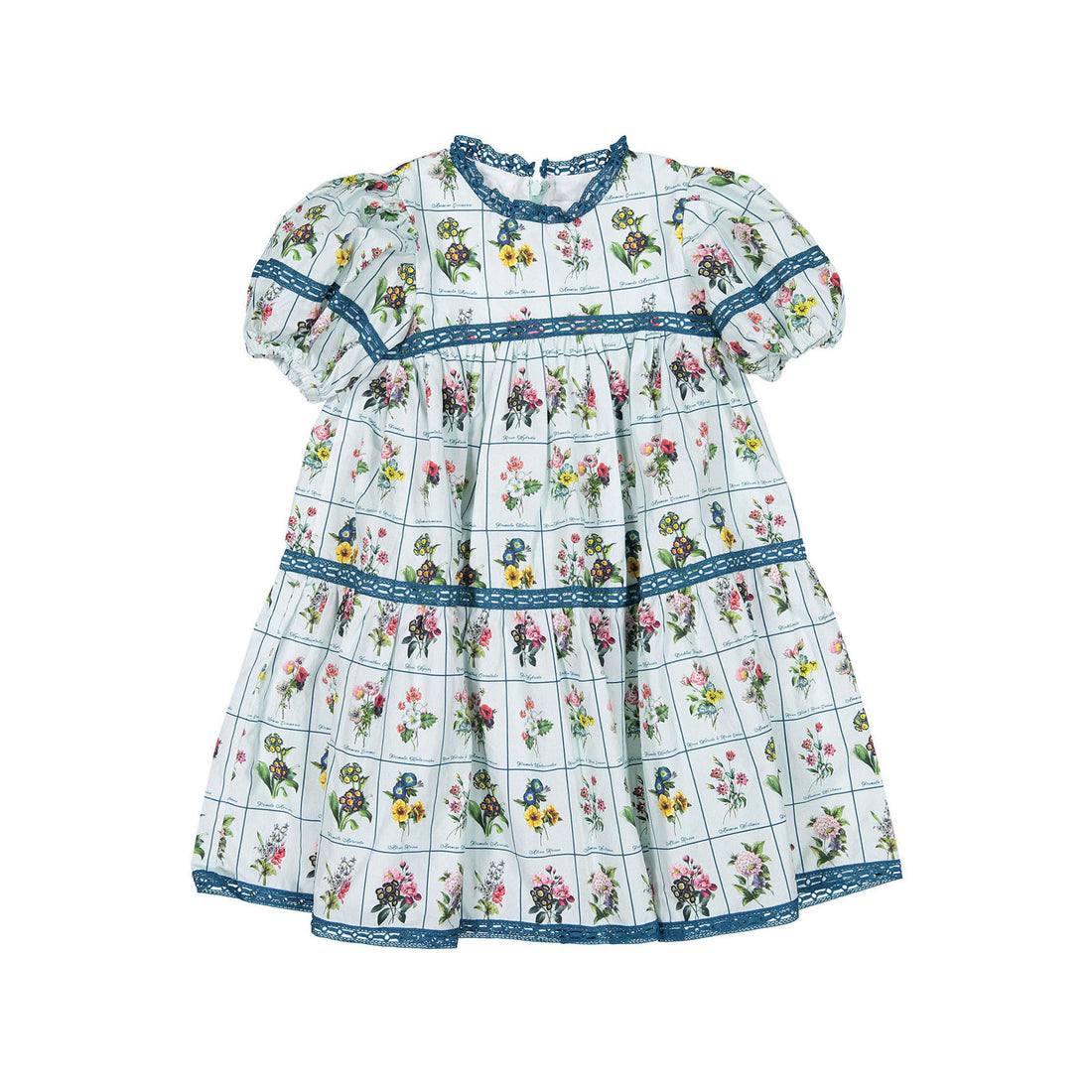 The Middle Daughter Floral Cards Tiery Eyed Dress