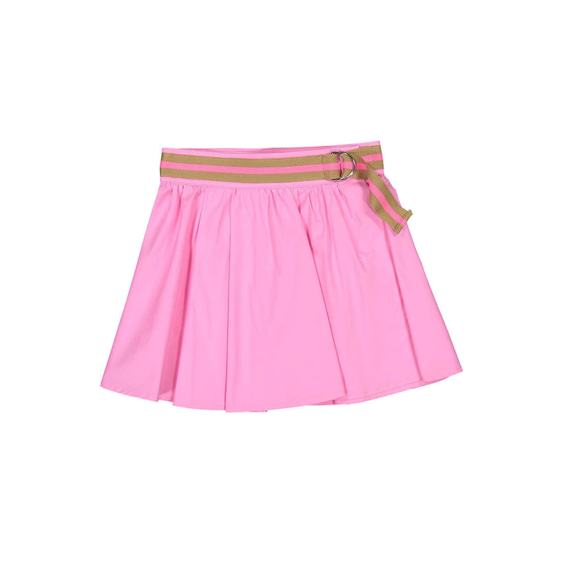 IMPERIAL Neon Pink Belted Skirt