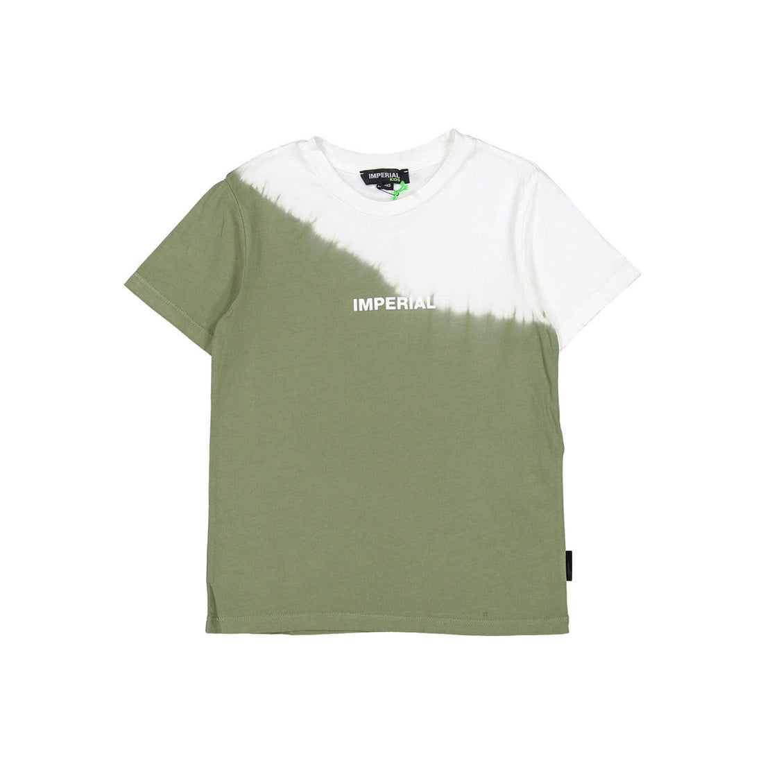 IMPERIAL Light Green Dye Logo Tee
