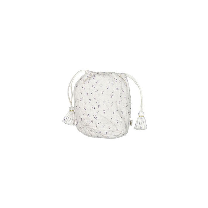 Bonpoint Lilac Flower Baby Shoes