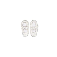 Bonpoint Lilac Flower Baby Shoes